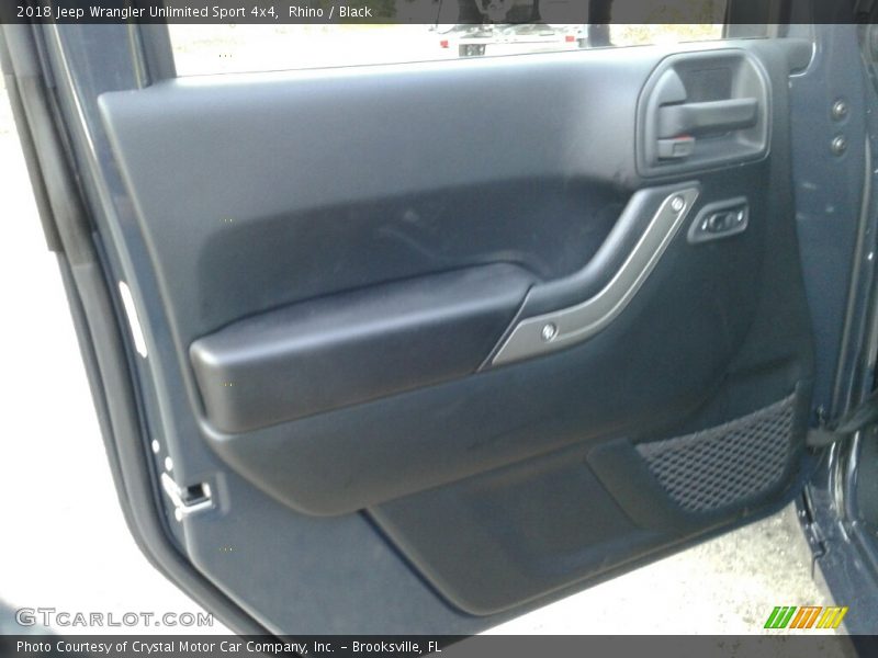 Rhino / Black 2018 Jeep Wrangler Unlimited Sport 4x4