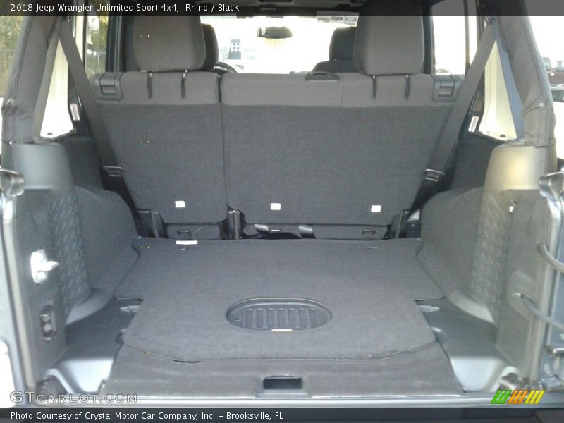 Rhino / Black 2018 Jeep Wrangler Unlimited Sport 4x4