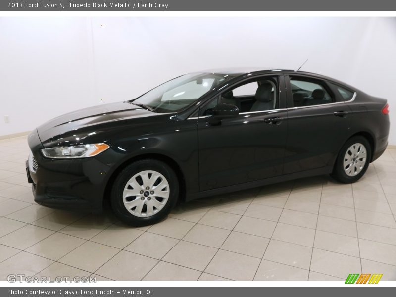 Tuxedo Black Metallic / Earth Gray 2013 Ford Fusion S