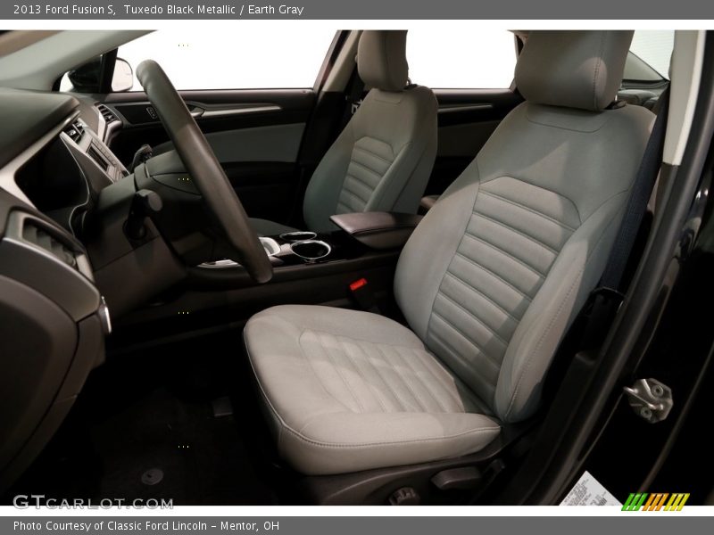 Tuxedo Black Metallic / Earth Gray 2013 Ford Fusion S