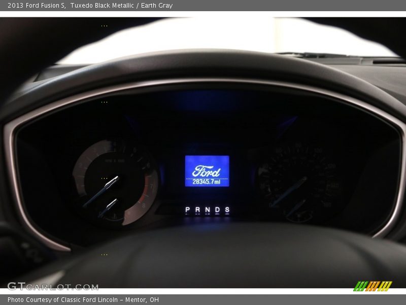 Tuxedo Black Metallic / Earth Gray 2013 Ford Fusion S