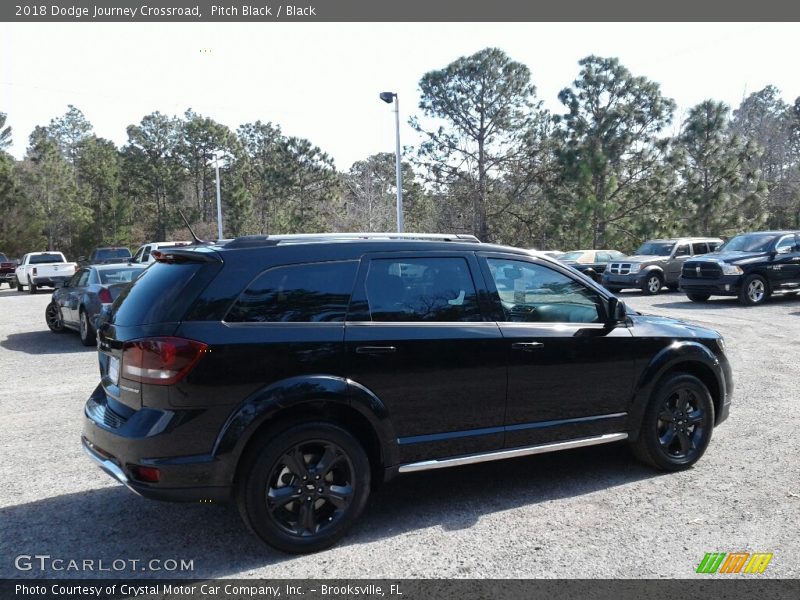 Pitch Black / Black 2018 Dodge Journey Crossroad
