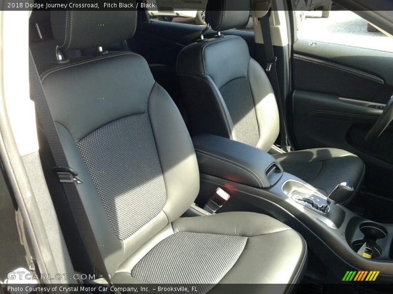 Pitch Black / Black 2018 Dodge Journey Crossroad