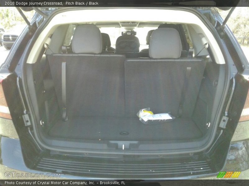 Pitch Black / Black 2018 Dodge Journey Crossroad