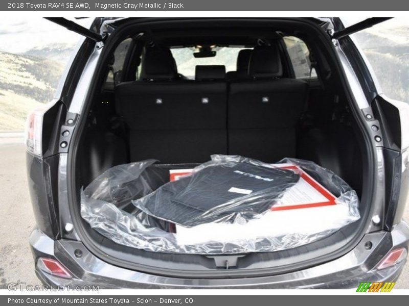 Magnetic Gray Metallic / Black 2018 Toyota RAV4 SE AWD