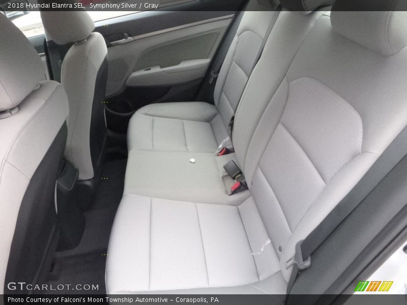 Symphony Silver / Gray 2018 Hyundai Elantra SEL