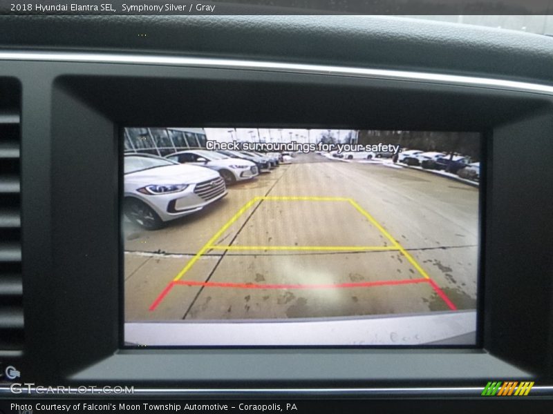 Symphony Silver / Gray 2018 Hyundai Elantra SEL