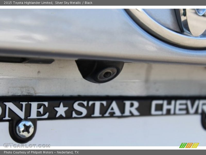 Silver Sky Metallic / Black 2015 Toyota Highlander Limited