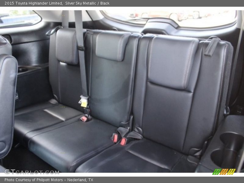 Silver Sky Metallic / Black 2015 Toyota Highlander Limited