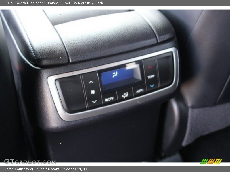 Silver Sky Metallic / Black 2015 Toyota Highlander Limited