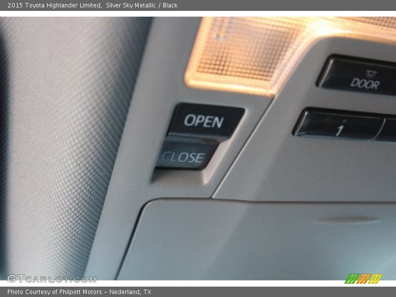 Silver Sky Metallic / Black 2015 Toyota Highlander Limited