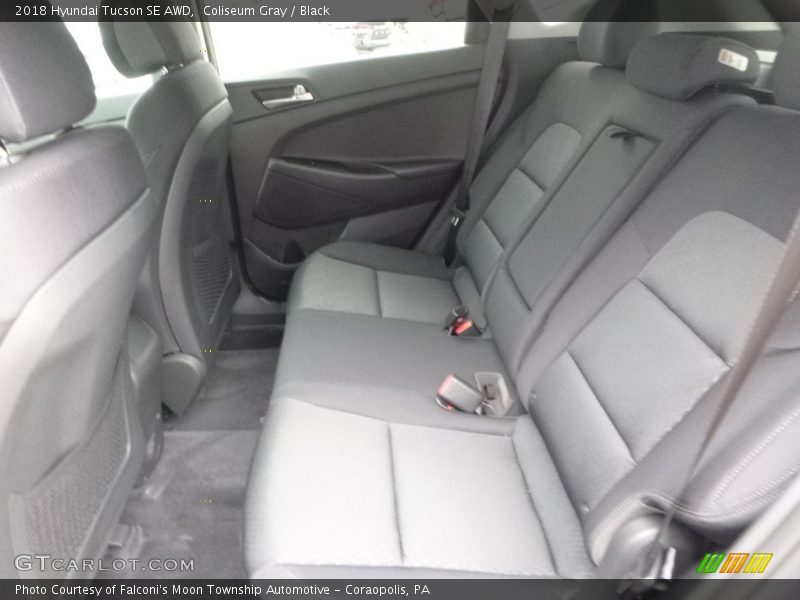 Coliseum Gray / Black 2018 Hyundai Tucson SE AWD