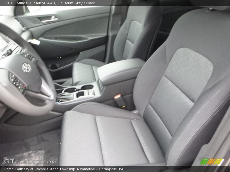 Coliseum Gray / Black 2018 Hyundai Tucson SE AWD