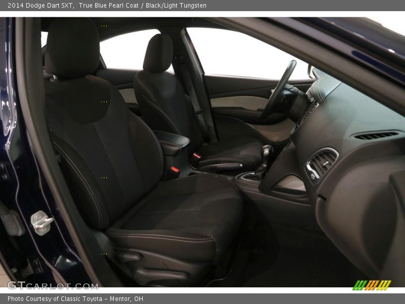 True Blue Pearl Coat / Black/Light Tungsten 2014 Dodge Dart SXT