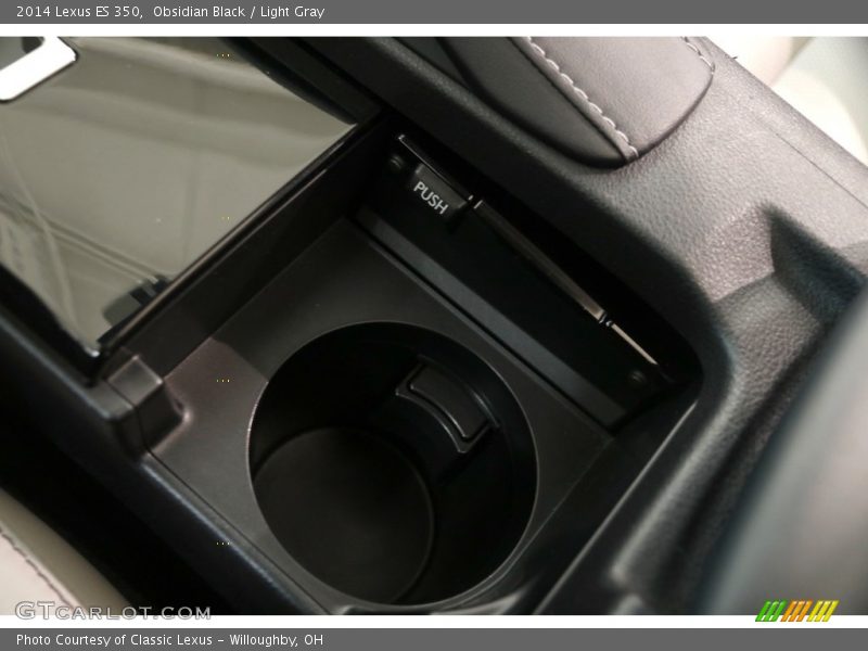 Obsidian Black / Light Gray 2014 Lexus ES 350