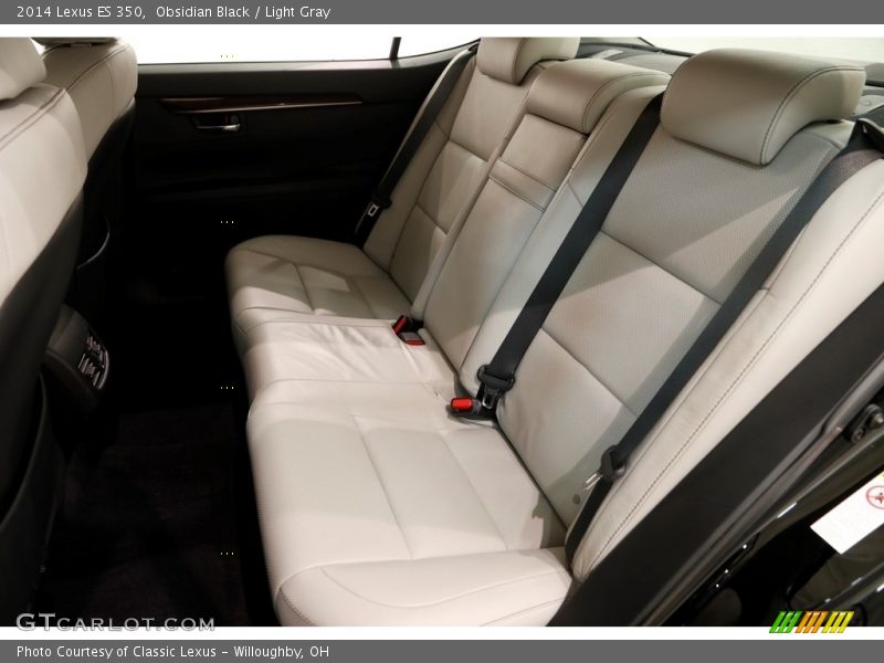 Obsidian Black / Light Gray 2014 Lexus ES 350