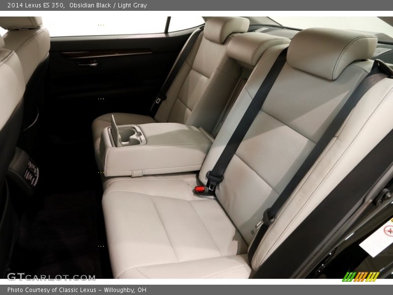 Obsidian Black / Light Gray 2014 Lexus ES 350