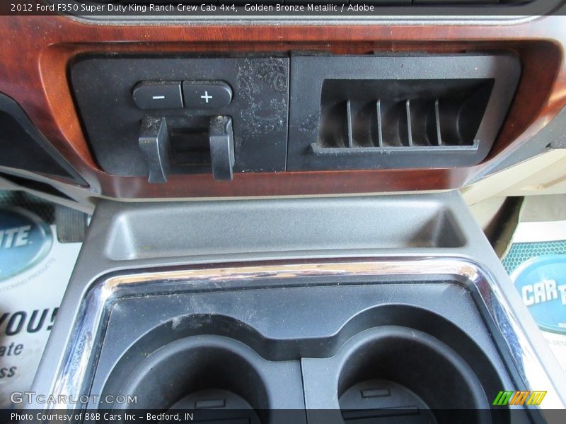 Golden Bronze Metallic / Adobe 2012 Ford F350 Super Duty King Ranch Crew Cab 4x4