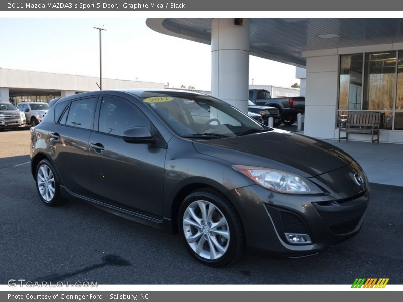 Graphite Mica / Black 2011 Mazda MAZDA3 s Sport 5 Door