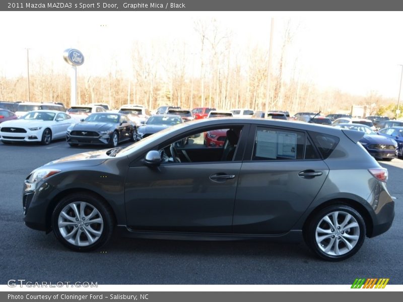 Graphite Mica / Black 2011 Mazda MAZDA3 s Sport 5 Door