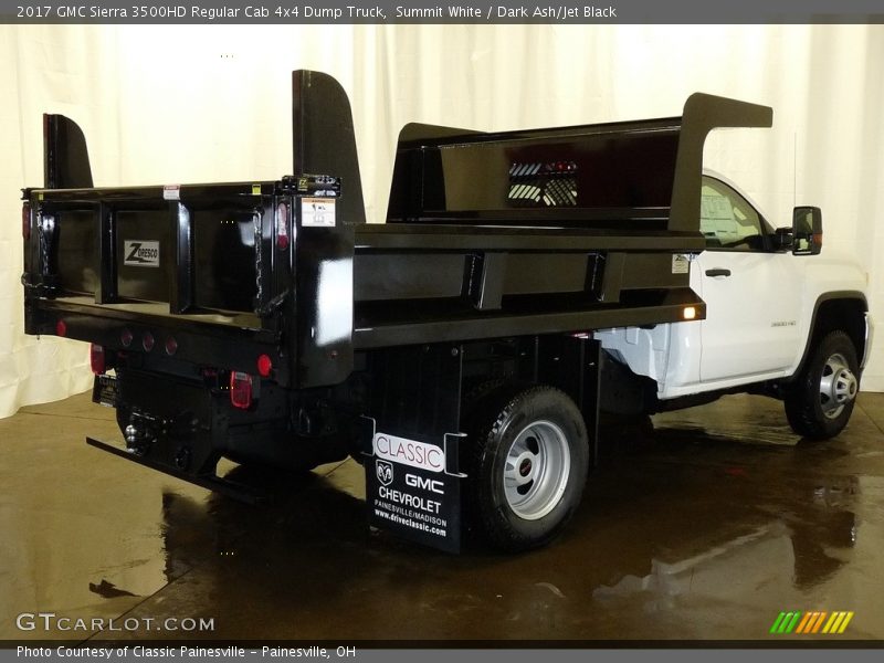 Summit White / Dark Ash/Jet Black 2017 GMC Sierra 3500HD Regular Cab 4x4 Dump Truck