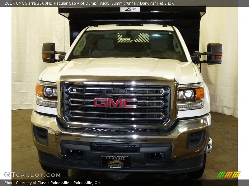 Summit White / Dark Ash/Jet Black 2017 GMC Sierra 3500HD Regular Cab 4x4 Dump Truck