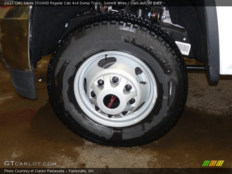 Summit White / Dark Ash/Jet Black 2017 GMC Sierra 3500HD Regular Cab 4x4 Dump Truck