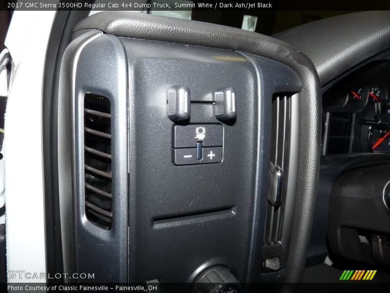 Summit White / Dark Ash/Jet Black 2017 GMC Sierra 3500HD Regular Cab 4x4 Dump Truck