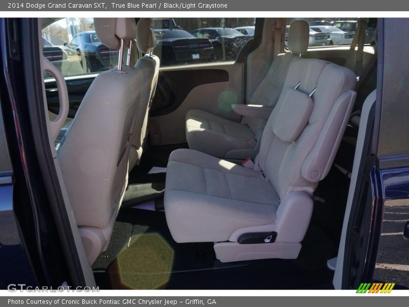 True Blue Pearl / Black/Light Graystone 2014 Dodge Grand Caravan SXT