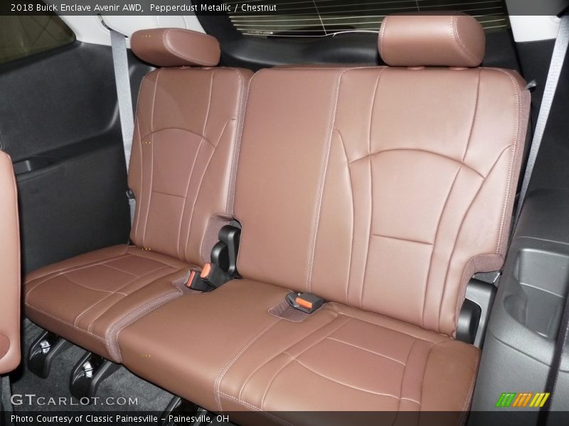 Pepperdust Metallic / Chestnut 2018 Buick Enclave Avenir AWD