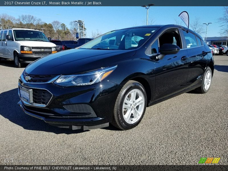 Mosaic Black Metallic / Jet Black 2017 Chevrolet Cruze LT