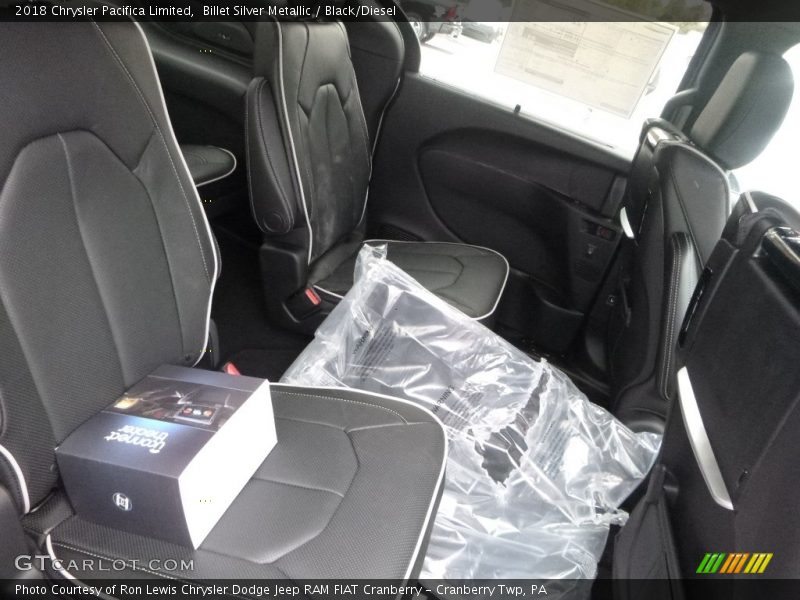 Billet Silver Metallic / Black/Diesel 2018 Chrysler Pacifica Limited