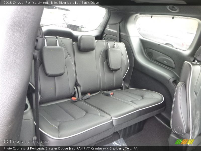 Billet Silver Metallic / Black/Diesel 2018 Chrysler Pacifica Limited