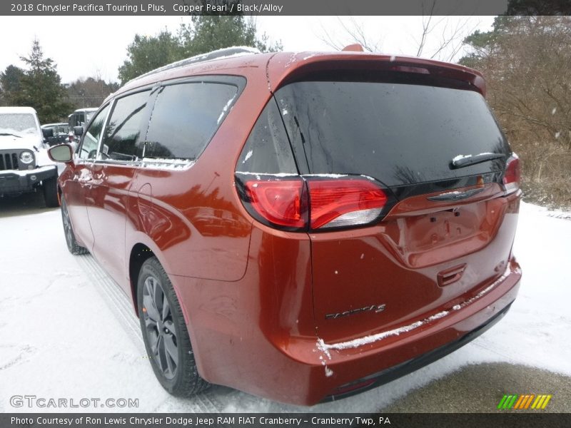 Copper Pearl / Black/Alloy 2018 Chrysler Pacifica Touring L Plus