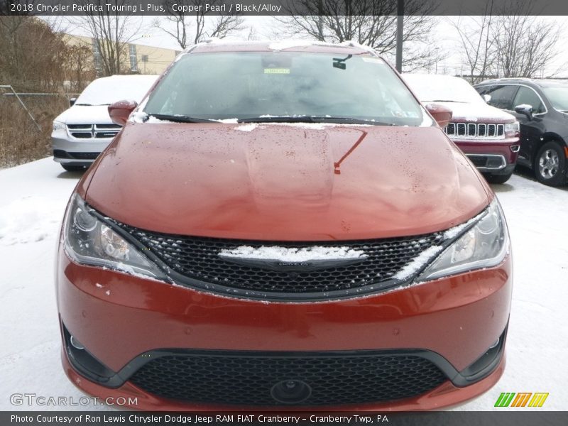 Copper Pearl / Black/Alloy 2018 Chrysler Pacifica Touring L Plus