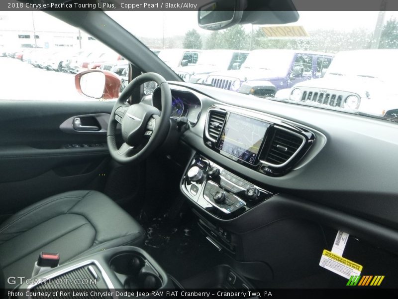 Copper Pearl / Black/Alloy 2018 Chrysler Pacifica Touring L Plus