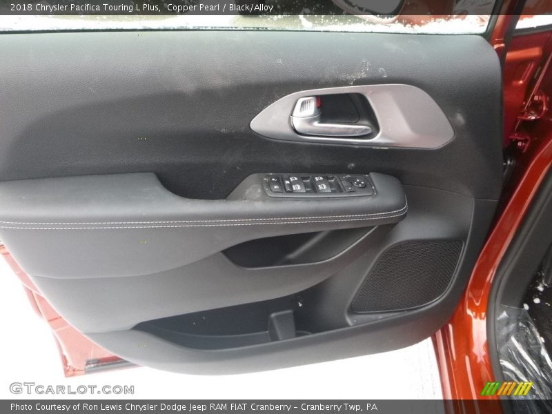 Copper Pearl / Black/Alloy 2018 Chrysler Pacifica Touring L Plus