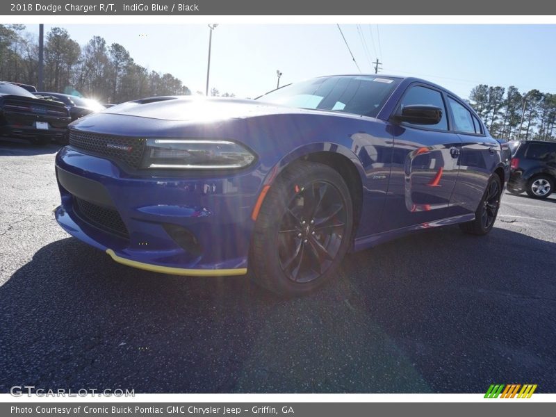 IndiGo Blue / Black 2018 Dodge Charger R/T