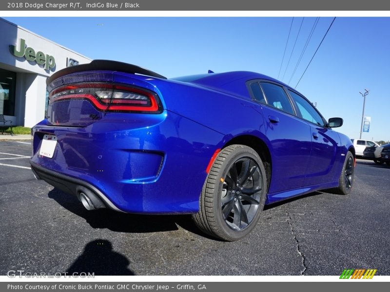 IndiGo Blue / Black 2018 Dodge Charger R/T