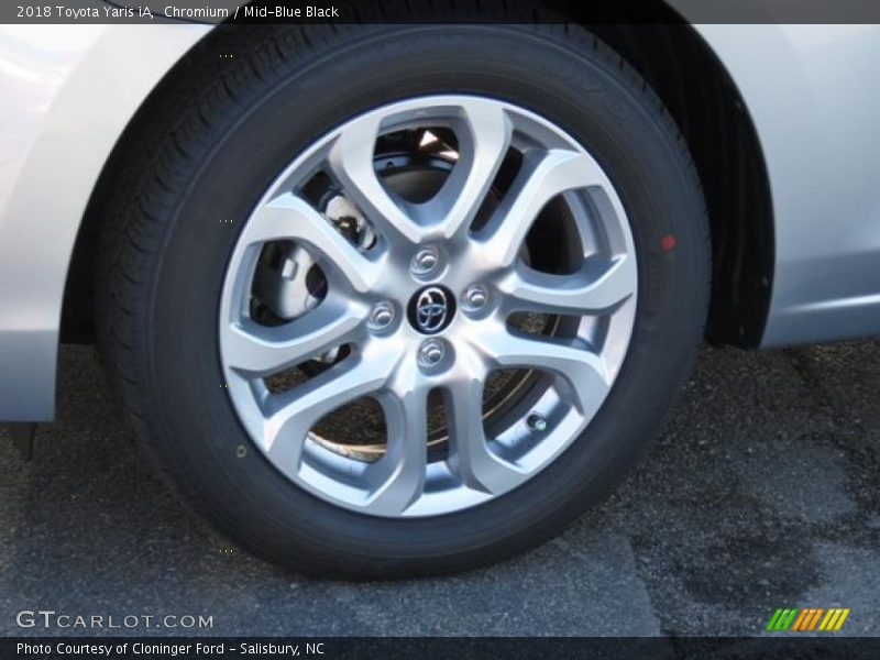 Chromium / Mid-Blue Black 2018 Toyota Yaris iA