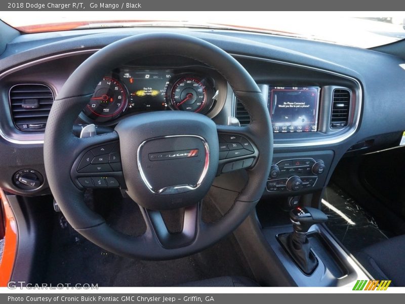Go Mango / Black 2018 Dodge Charger R/T
