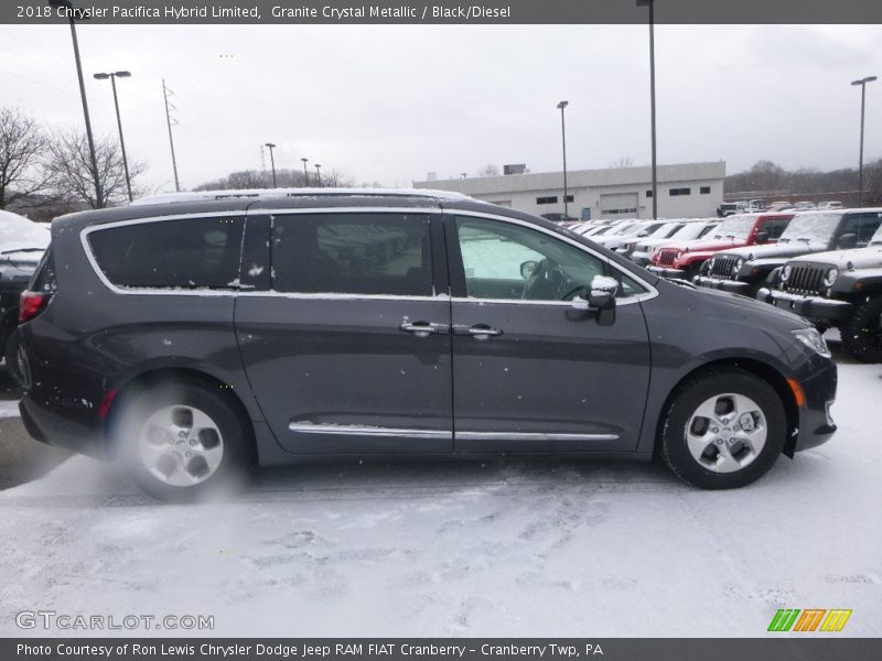 Granite Crystal Metallic / Black/Diesel 2018 Chrysler Pacifica Hybrid Limited