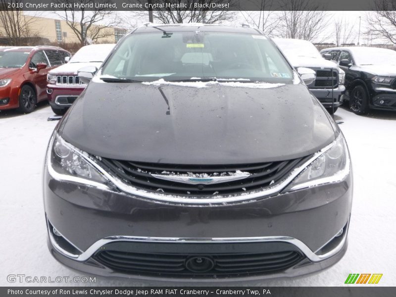 Granite Crystal Metallic / Black/Diesel 2018 Chrysler Pacifica Hybrid Limited