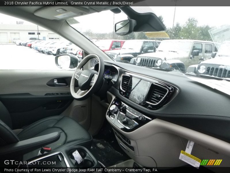 Granite Crystal Metallic / Black/Diesel 2018 Chrysler Pacifica Hybrid Limited