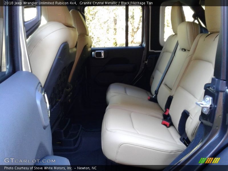 Granite Crystal Metallic / Black/Heritage Tan 2018 Jeep Wrangler Unlimited Rubicon 4x4