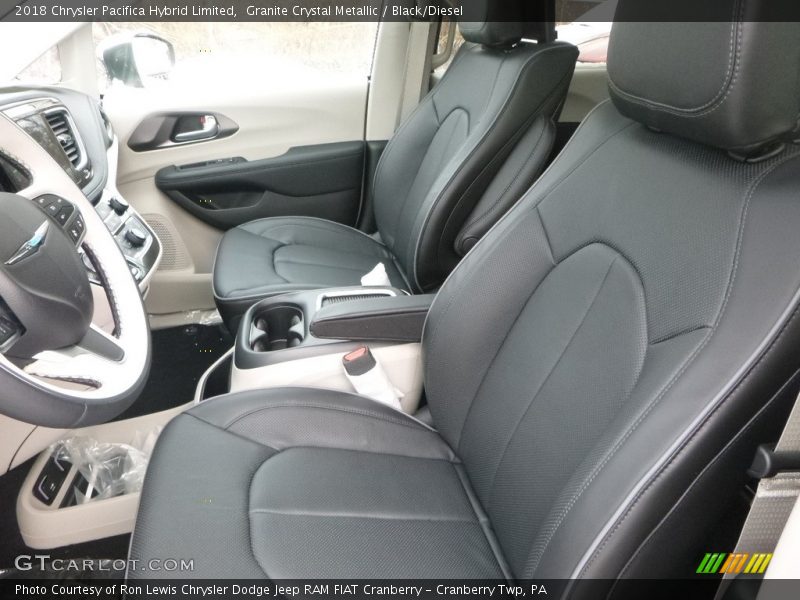 Granite Crystal Metallic / Black/Diesel 2018 Chrysler Pacifica Hybrid Limited
