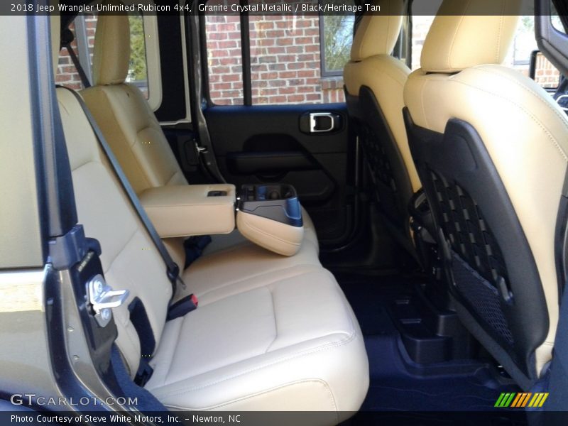 Granite Crystal Metallic / Black/Heritage Tan 2018 Jeep Wrangler Unlimited Rubicon 4x4