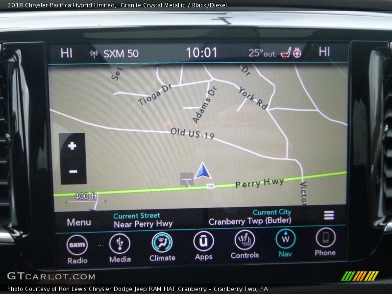 Granite Crystal Metallic / Black/Diesel 2018 Chrysler Pacifica Hybrid Limited