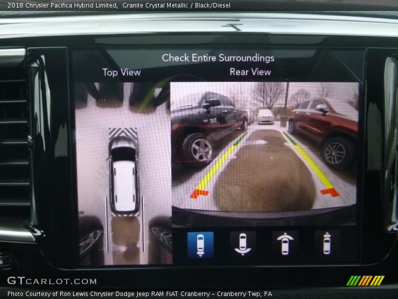 Granite Crystal Metallic / Black/Diesel 2018 Chrysler Pacifica Hybrid Limited