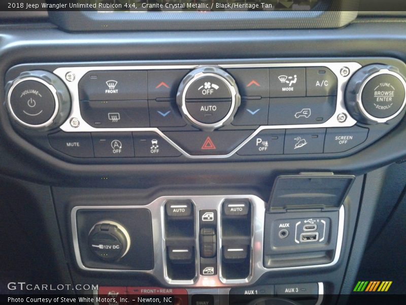 Granite Crystal Metallic / Black/Heritage Tan 2018 Jeep Wrangler Unlimited Rubicon 4x4